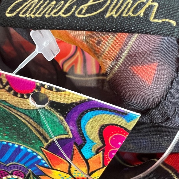 Laurel Burch Cats Artistic Infinity Scarf Collection Multi Color Black New NWT - Picture 4 of 10